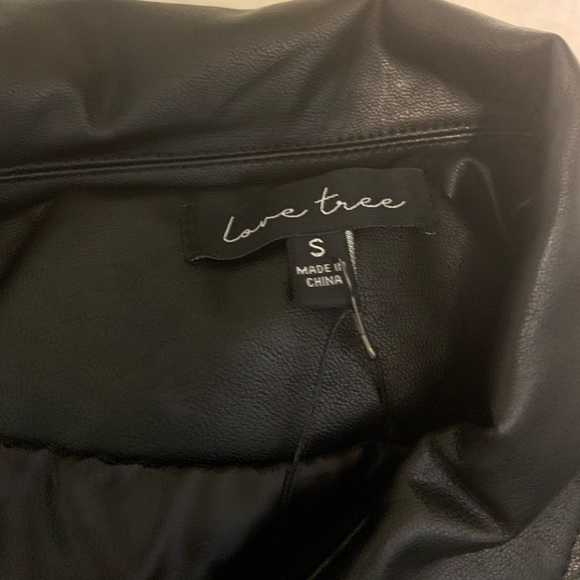 Vegan Leather Moto Jacket - Picture 5 of 6